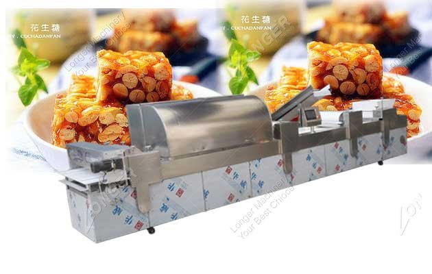 peanut candy cutting machine