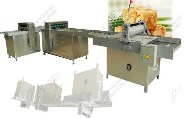 peanut candy bar forming cutting machine