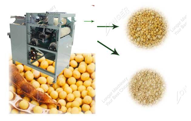 soybean peeling machine