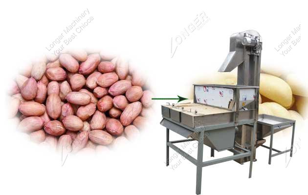 peanut skin peeler machine