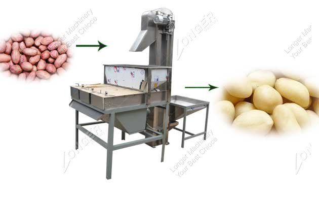 peanut skin peeler machine