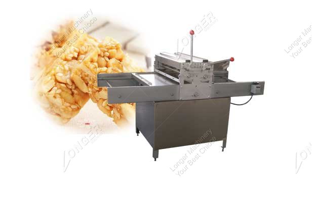 peanut bar cutting machine