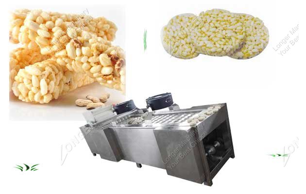 puffing rice bar machine